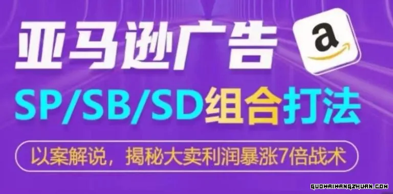 亚马逊SP/SB/SD广告组合打法，揭秘大卖利润暴涨7倍战术