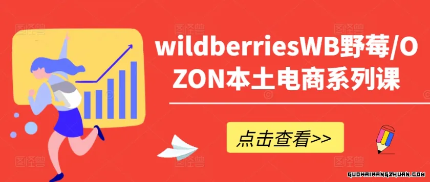 wildberriesWB野莓/OZON本土电商系列课，掌握WB产品优化，出单技巧和订单处理等